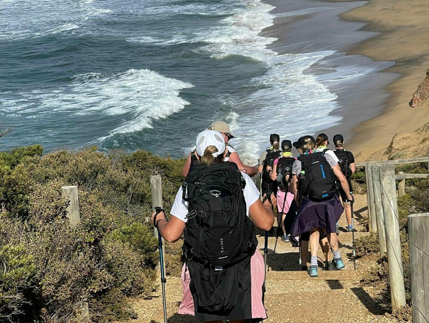 Surf coast trek