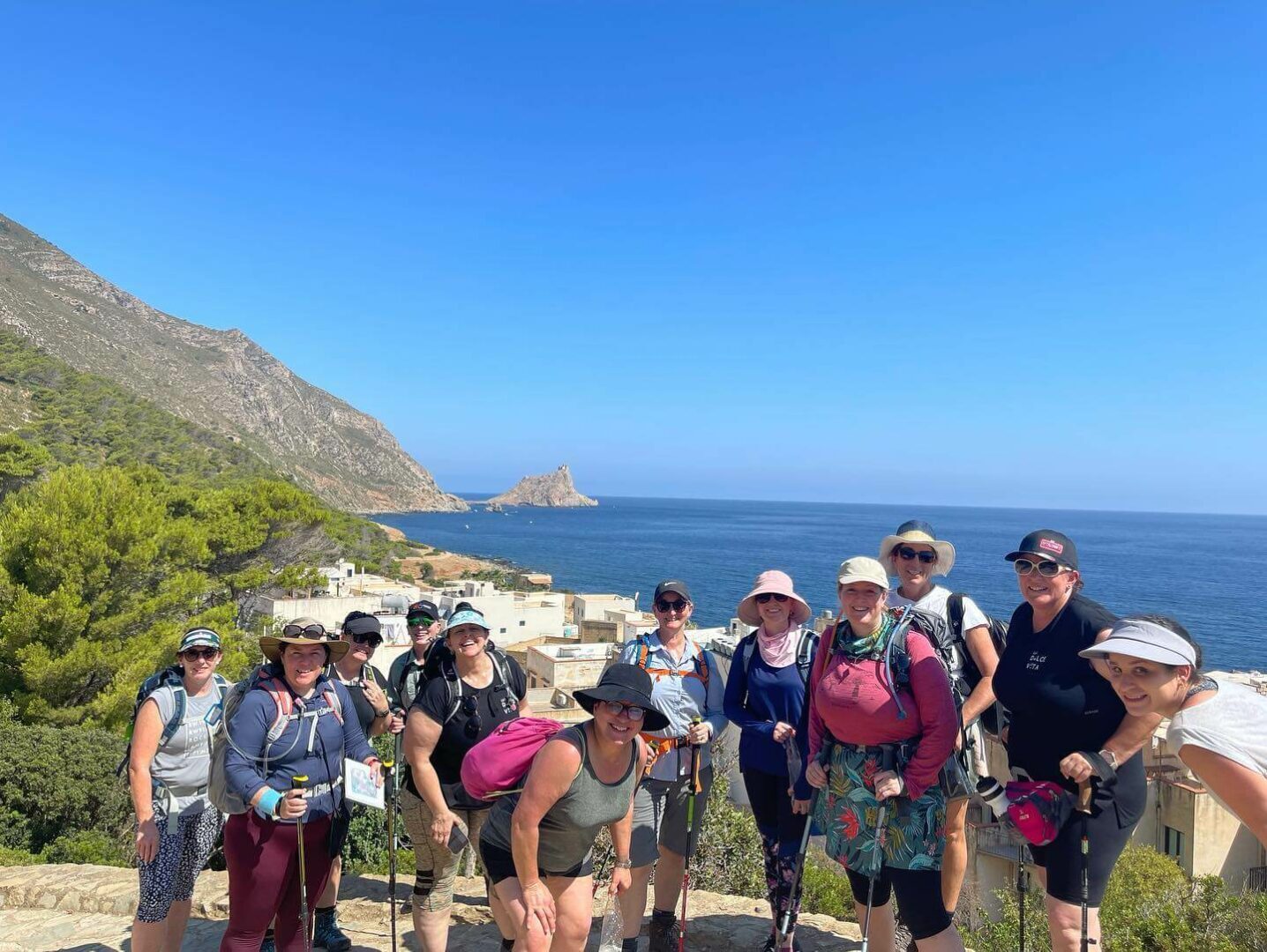 Lu's Dolce Vita charity walk for ovarian cancer.