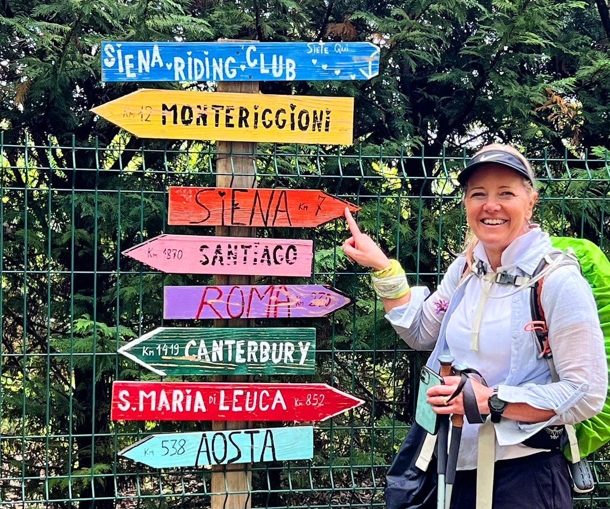 Explore Tuscany on the popular Via Francigena: Lucca to Siena walking tour. Discover Italy's famous Camino trail on an affordable, guided hiking trip.